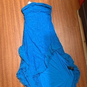 Urban Outfitters Vibrant Blue Lace Dress